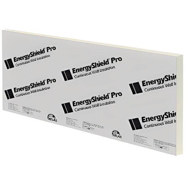 Atlas EnergyShield Pro Ref Foil 1 Side/White Foil 1 Side Polyiso Insulation Board - All Sizes
