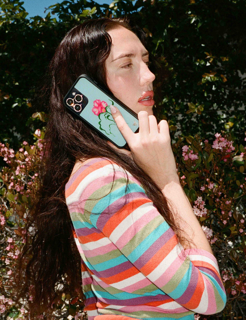 Dancing Flower iPhone Case