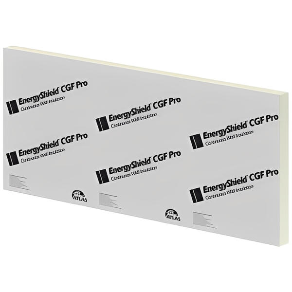 Atlas EnergyShield CGF Pro Glass-Mat Faced 2 Sides (1 Side Gray) Polyiso Insulation - All Sizes