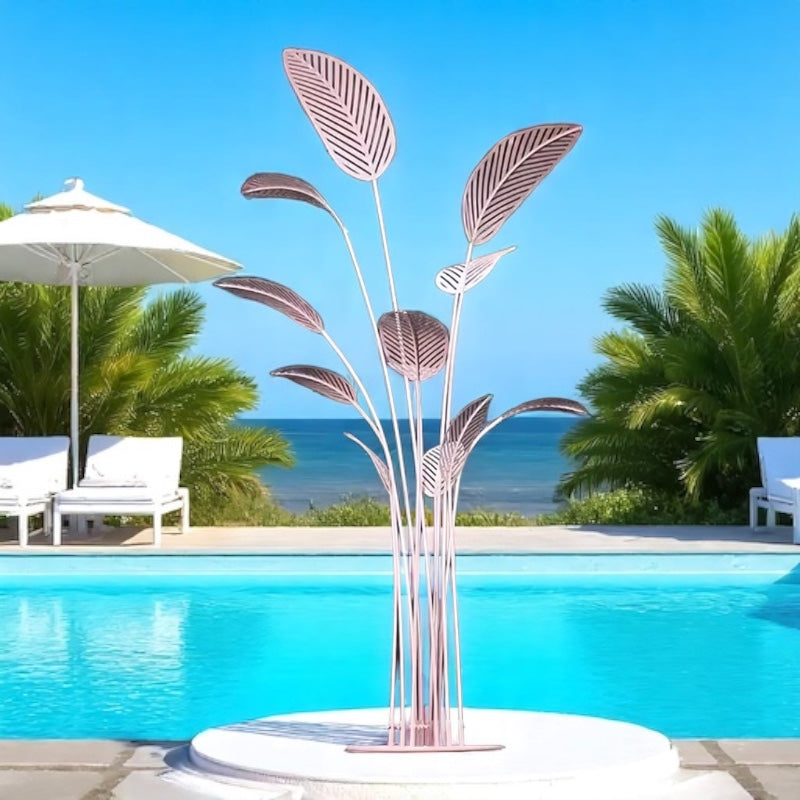 Metal Palm Tree Stand - Decorative Palmetto Backdrop Props