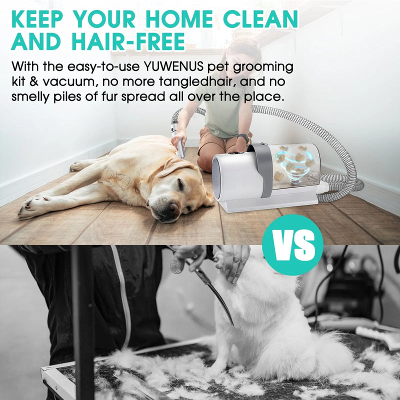 5 in 1 Pet Grooming Kit & Vacuum