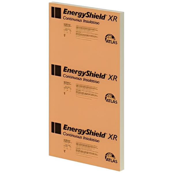Atlas EnergyShield XR Foil Faced Both Sides Above & Below Grade 4ft x 8ft Polyiso Insulation Board - All Sizes