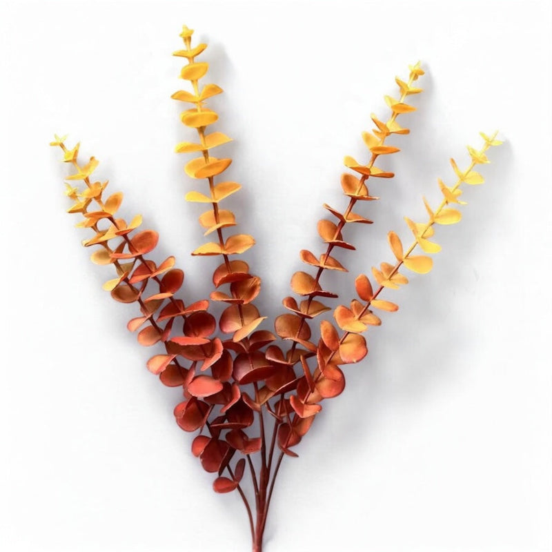 Fake Eucalyptus Stems - Artificial Greenery Leaves For Decor