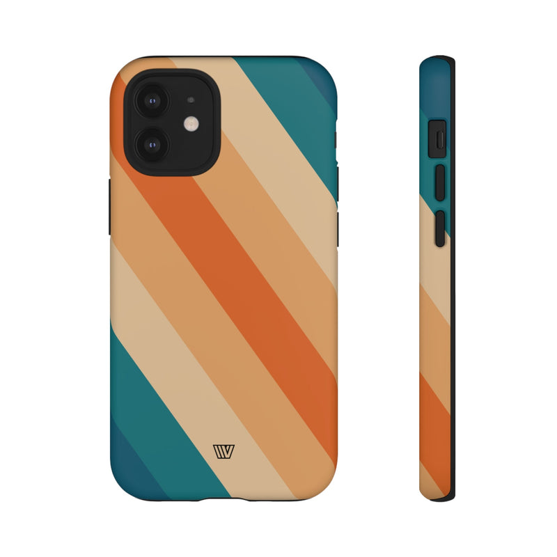70s RETRO STRIPE | Tough Phone Case