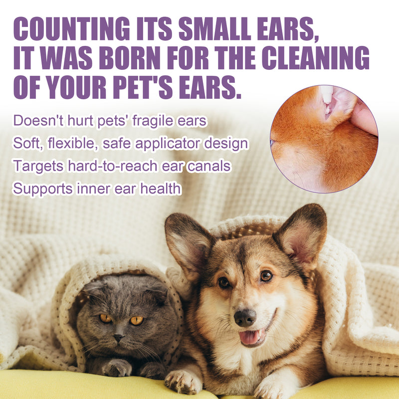 Cat And Dog Relieve Ear Odor, Clean Earwax, Wash Ear Drops