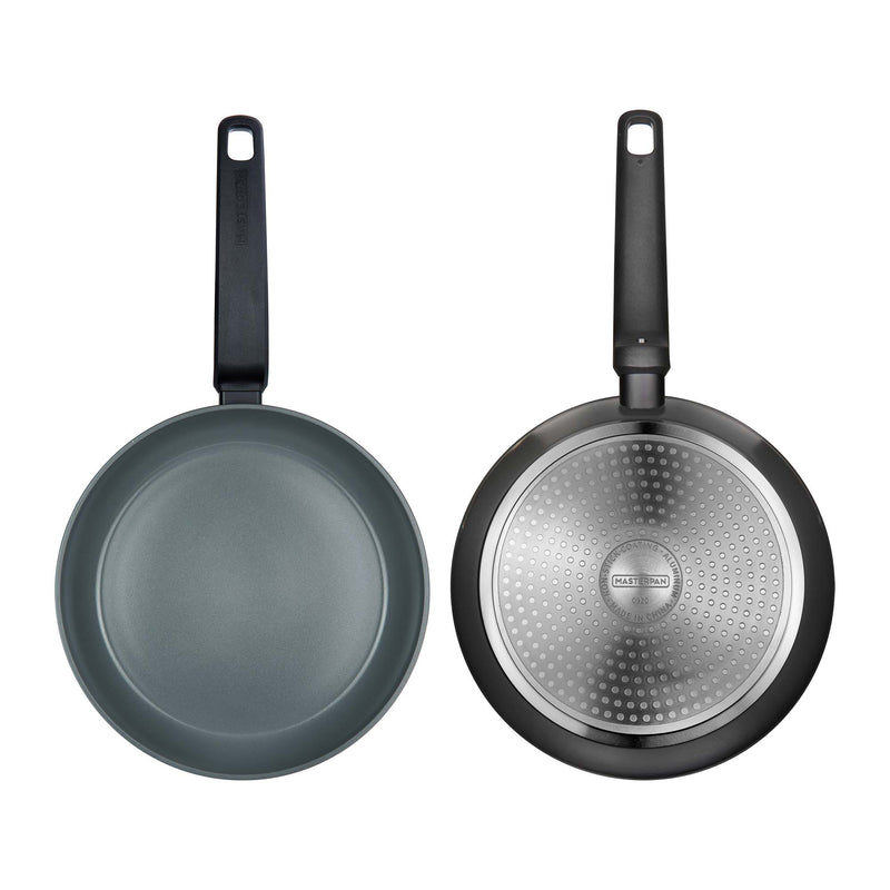 3 PACK BUNDLE - 11" CREPE PAN + 8" FRY PAN + 9.5" FRY PAN, WITH BAKELITE HANDLE, CAST ALUMINUM WITH SUPERIOR CERAMIC PTFE FREE NON-STICK