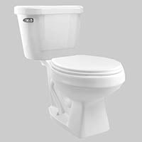 Cato Terra Handicap White Complete Toilet Package Elongated Bowl