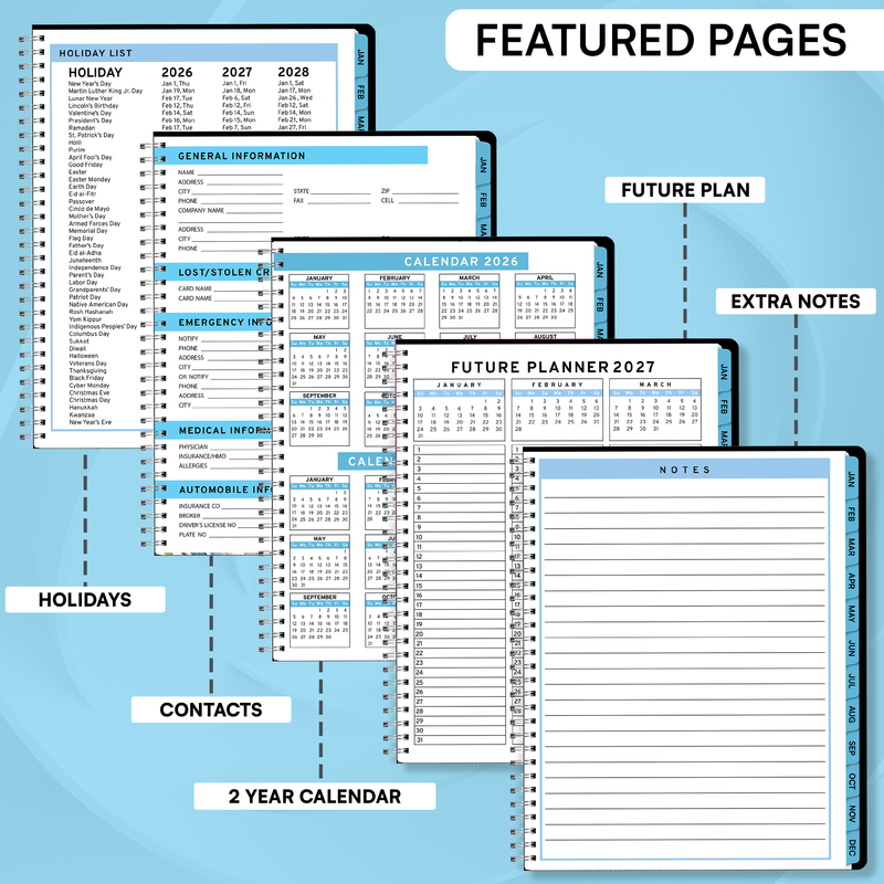 2026 Jan-Dec Appointment Book & Planner