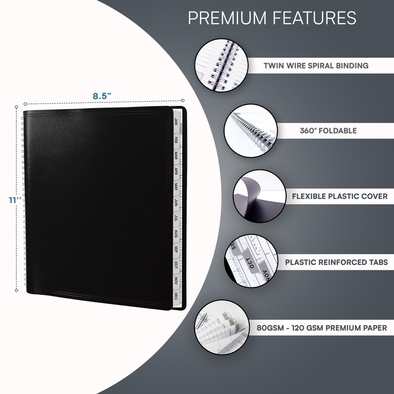 2026 Jan-Dec Appointment Book & Planner