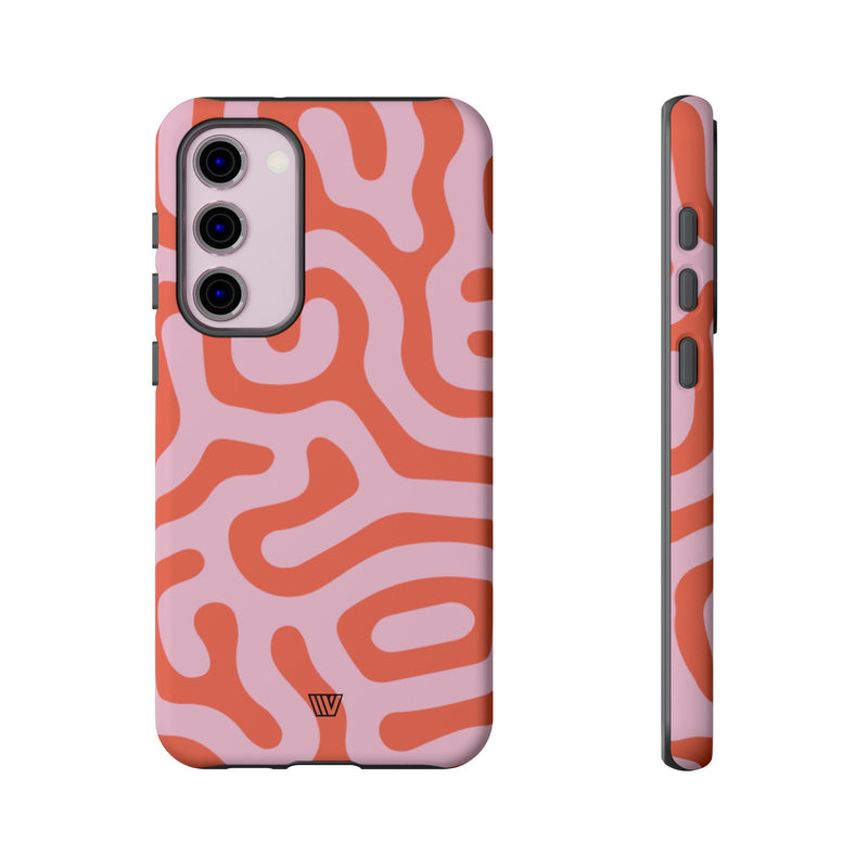 CORAL ORGANIC LINES | Tough Phone Case