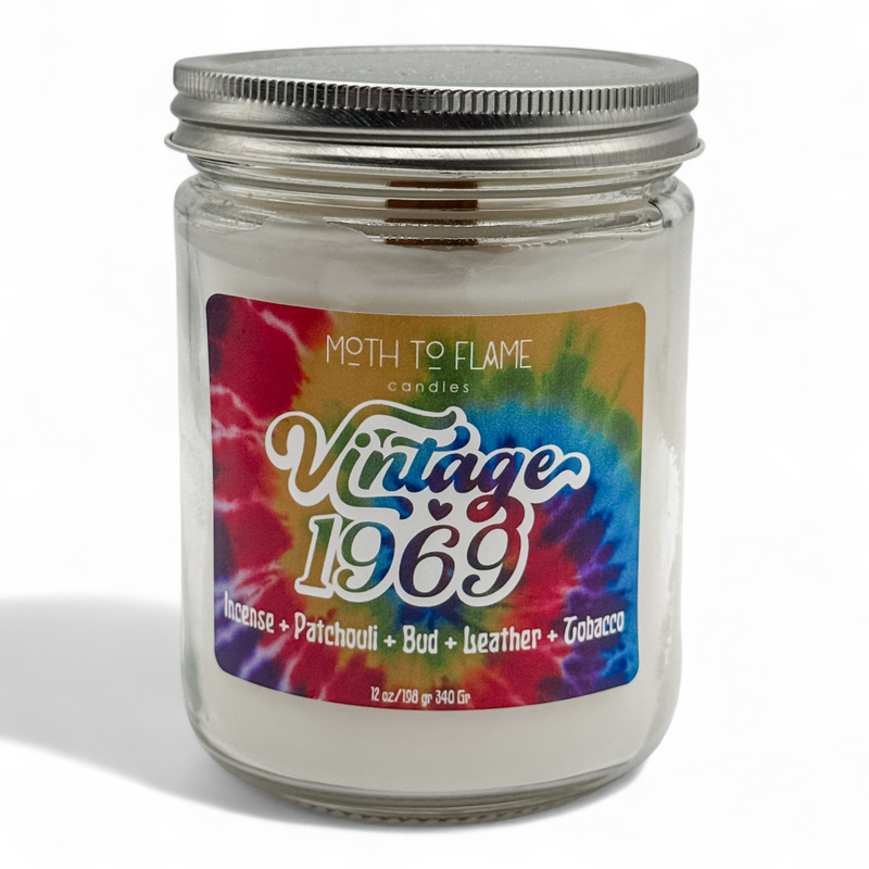 Vintage 1969 β 7 oz / 12 oz Candle