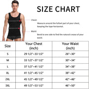 Mens Gynecomastia Compression Shirts Slimming Undershirt Body Shaper Tank Top Vest Abs Waist Trainer