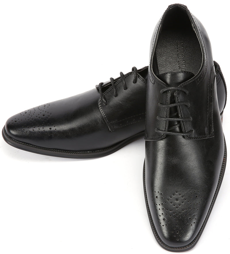 Men'S Pinned Oxford Dress Shoes