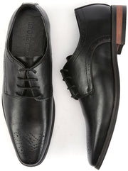Men'S Pinned Oxford Dress Shoes