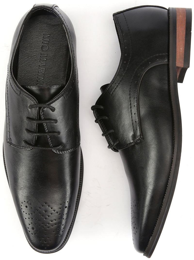 Men'S Pinned Oxford Dress Shoes