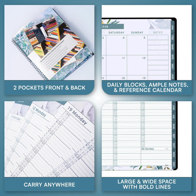 2026 Jan-Dec Appointment Book & Planner