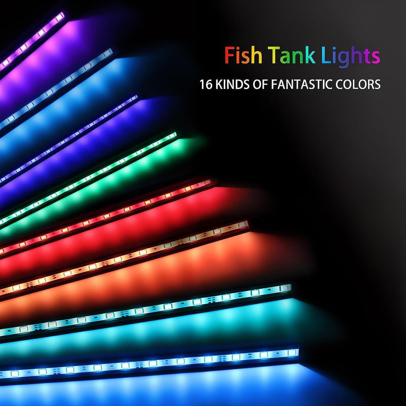 Fish Tank Light with Air Bubble Hole