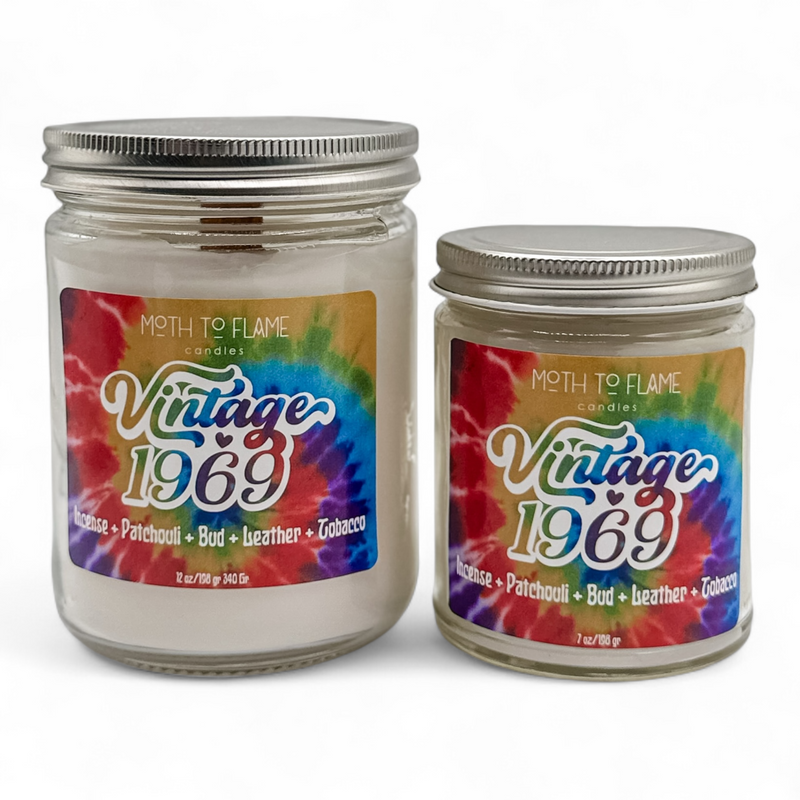Vintage 1969 β 7 oz / 12 oz Candle