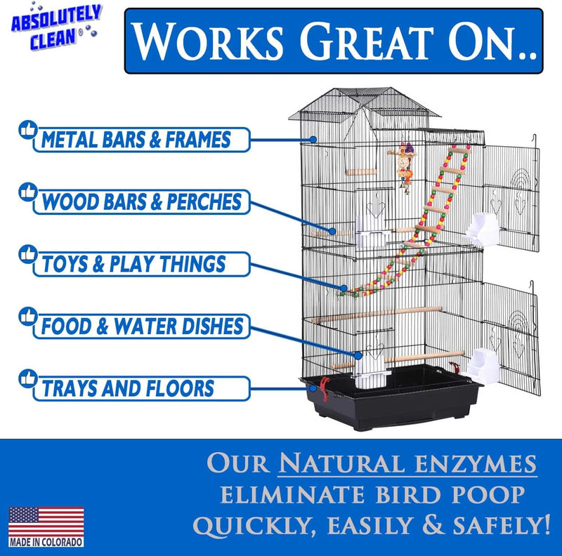 Bird Cage Cleaner and Deodorizer