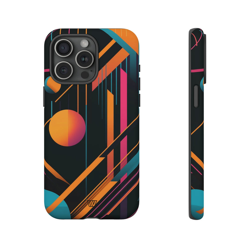 BOLD RETRO LINES | Tough Phone Case
