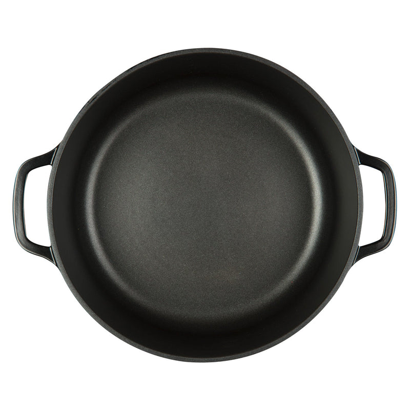 MASTERPAN Nonstick Dutch Oven, Black 7 Qt. 11" (28cm)