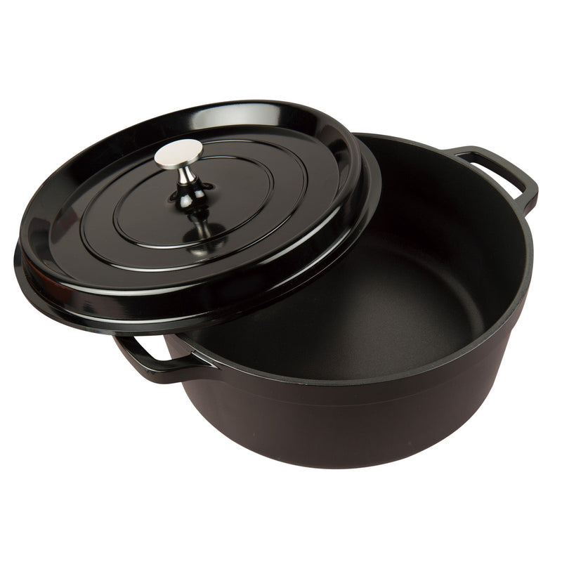 MASTERPAN Nonstick Dutch Oven, Black 7 Qt. 11" (28cm)