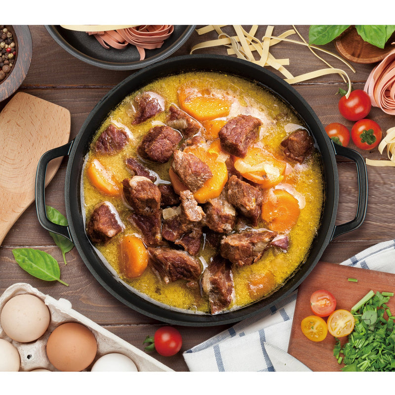 MASTERPAN Nonstick Dutch Oven, Black 7 Qt. 11" (28cm)