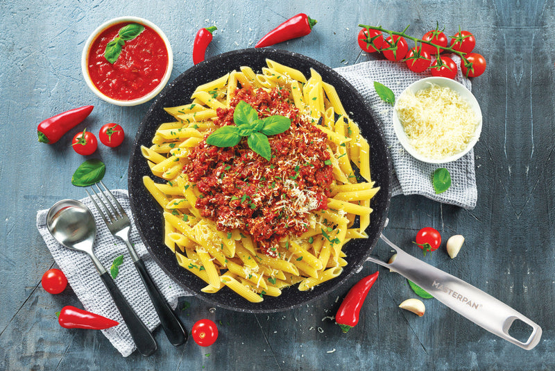 MASTERPAN Nonstick Granite Look Frypan & Skillet, 11" (28cm)