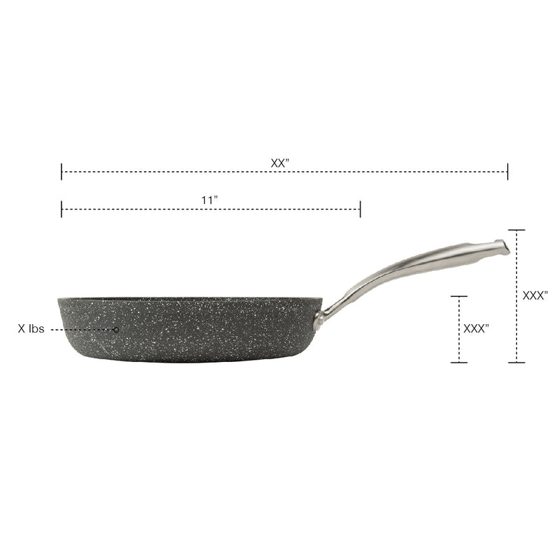 MASTERPAN Nonstick Granite Look Frypan & Skillet, 11" (28cm)