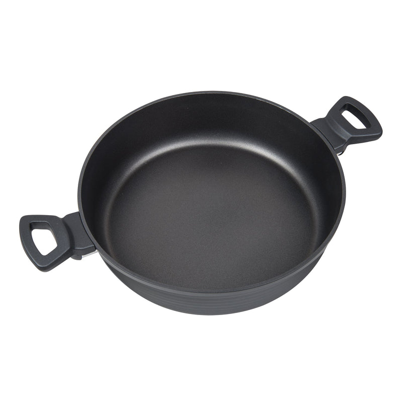 MASTERPAN Nonstick Saute $ Sauce Pan with Glass Lid, 5 Qt., 11" (28cm)