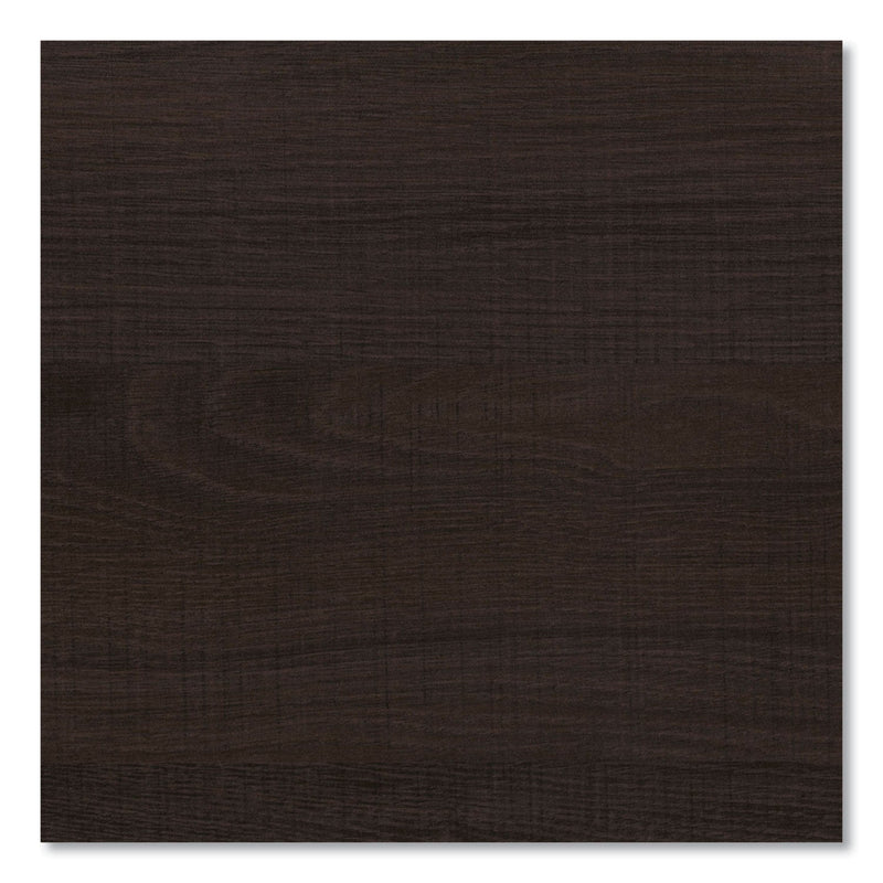 Linea Italia Trento Line Rectangular Desk, 59.13" x 23.63" x 29.5", Mocha