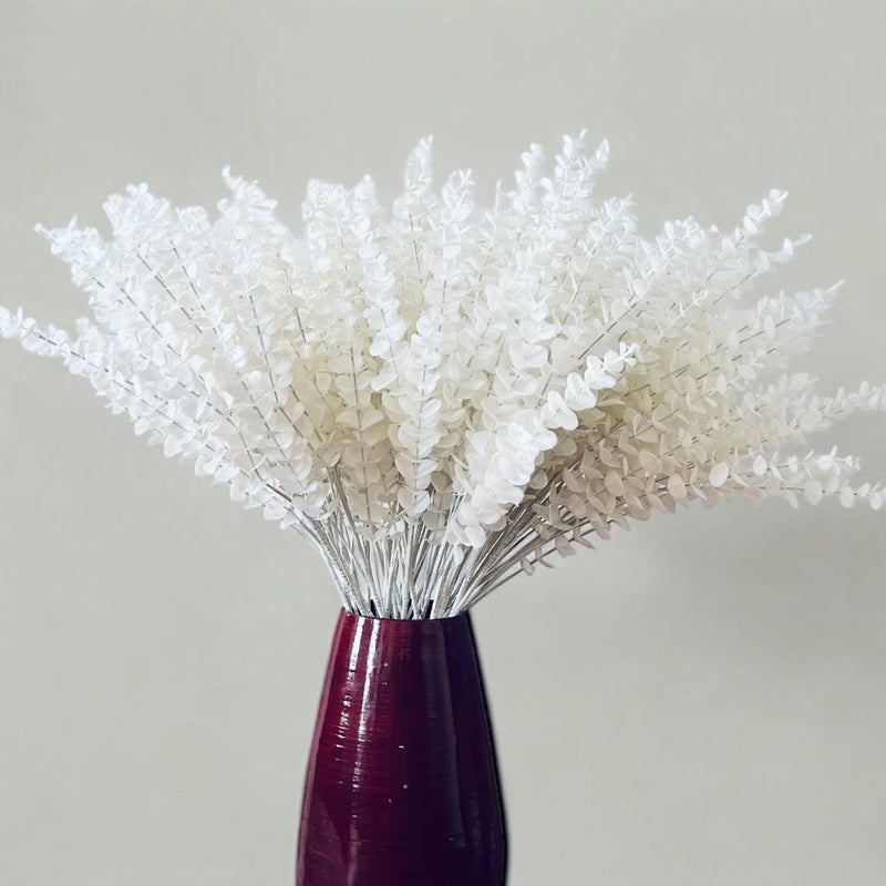 Fake Eucalyptus Stems - Artificial Greenery Leaves For Decor
