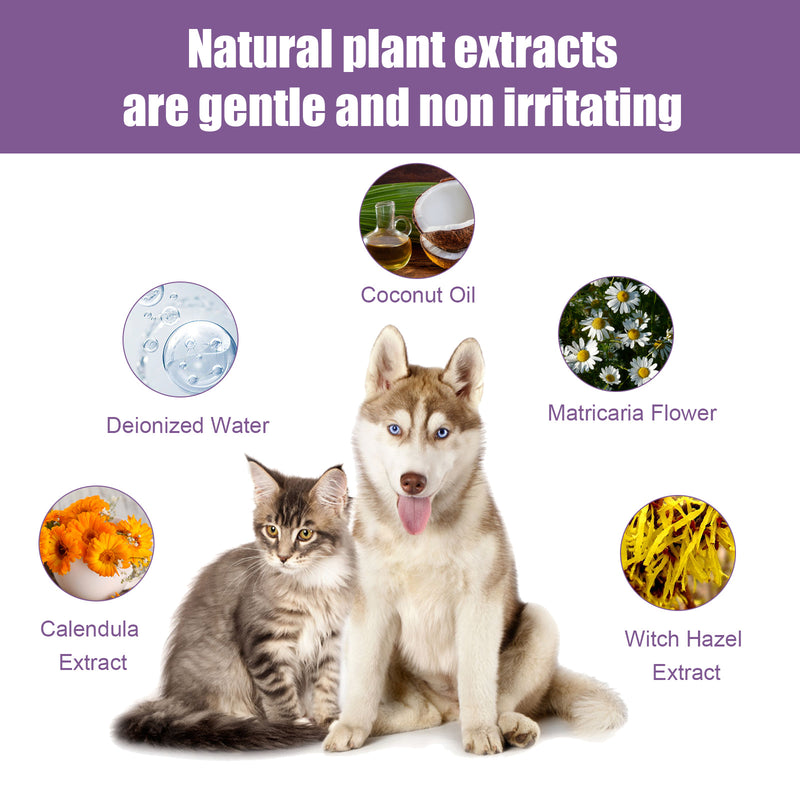 Cat And Dog Relieve Ear Odor, Clean Earwax, Wash Ear Drops