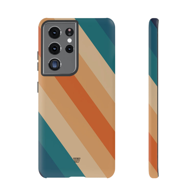 70s RETRO STRIPE | Tough Phone Case