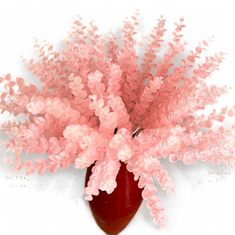 Fake Eucalyptus Stems - Artificial Greenery Leaves For Decor