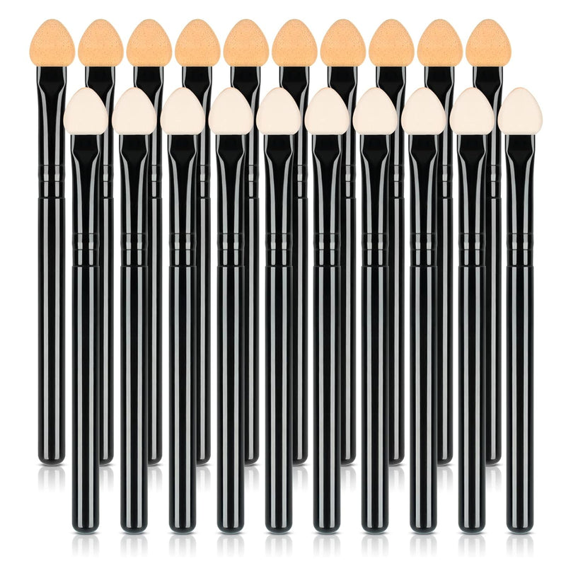 Makeup Brushes Set for Women Professional, 10Pcs Sponge Eyeshadow Brush Sets Applicator Double Sided Reusable