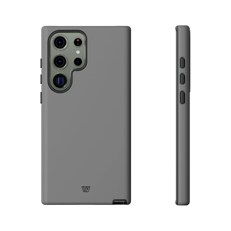 SOLID GRAY | Tough Phone Case
