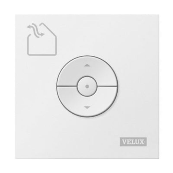 VELUX Solar Powered Venting Curb Mount Skylight - White Solar Powered Shade