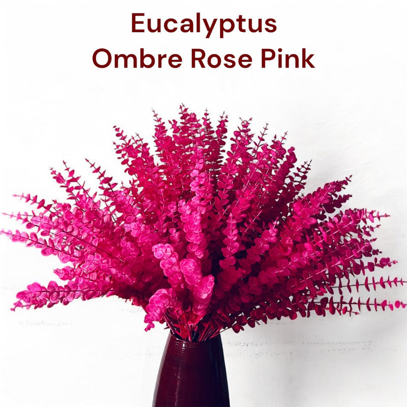 Fake Eucalyptus Stems - Artificial Greenery Leaves For Decor