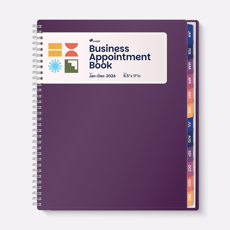 2026 Jan-Dec Appointment Book & Planner