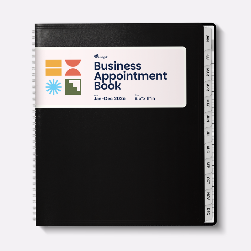 2026 Jan-Dec Appointment Book & Planner