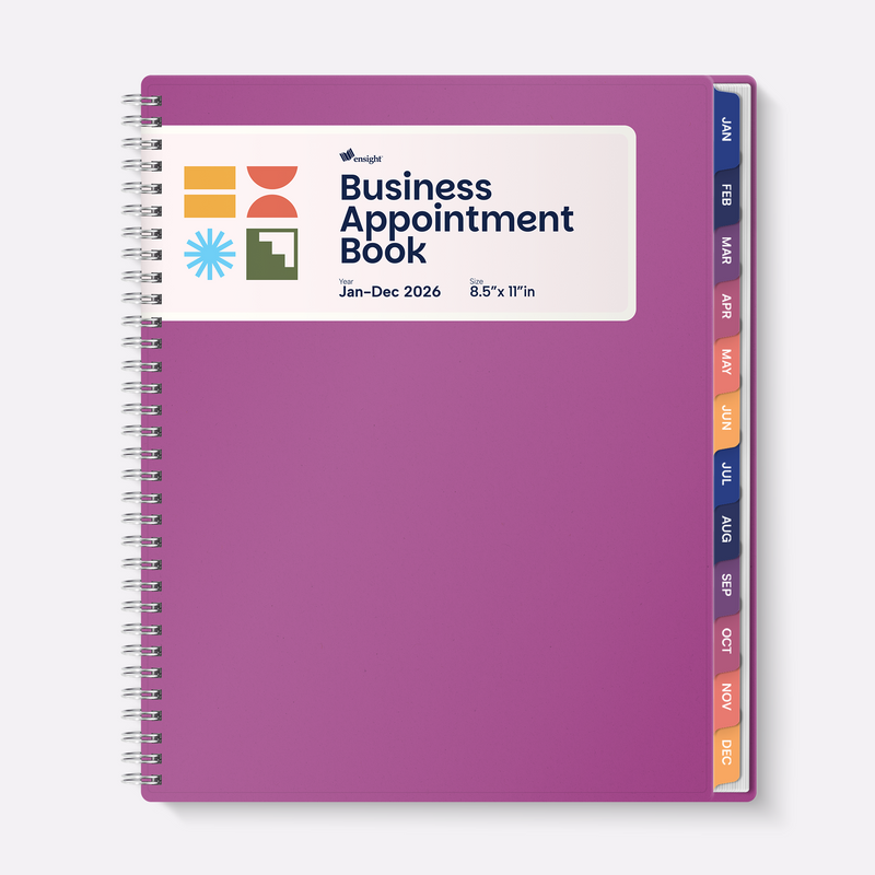 2026 Jan-Dec Appointment Book & Planner