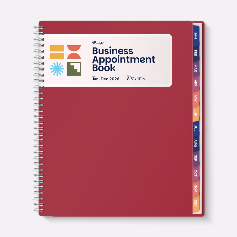 2026 Jan-Dec Appointment Book & Planner