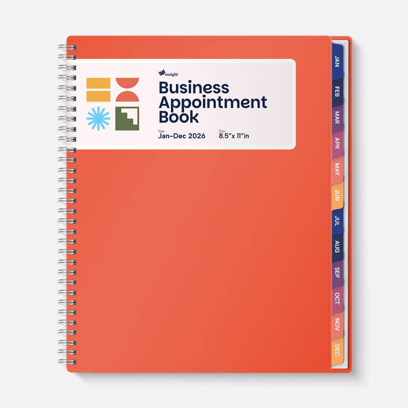 2026 Jan-Dec Appointment Book & Planner