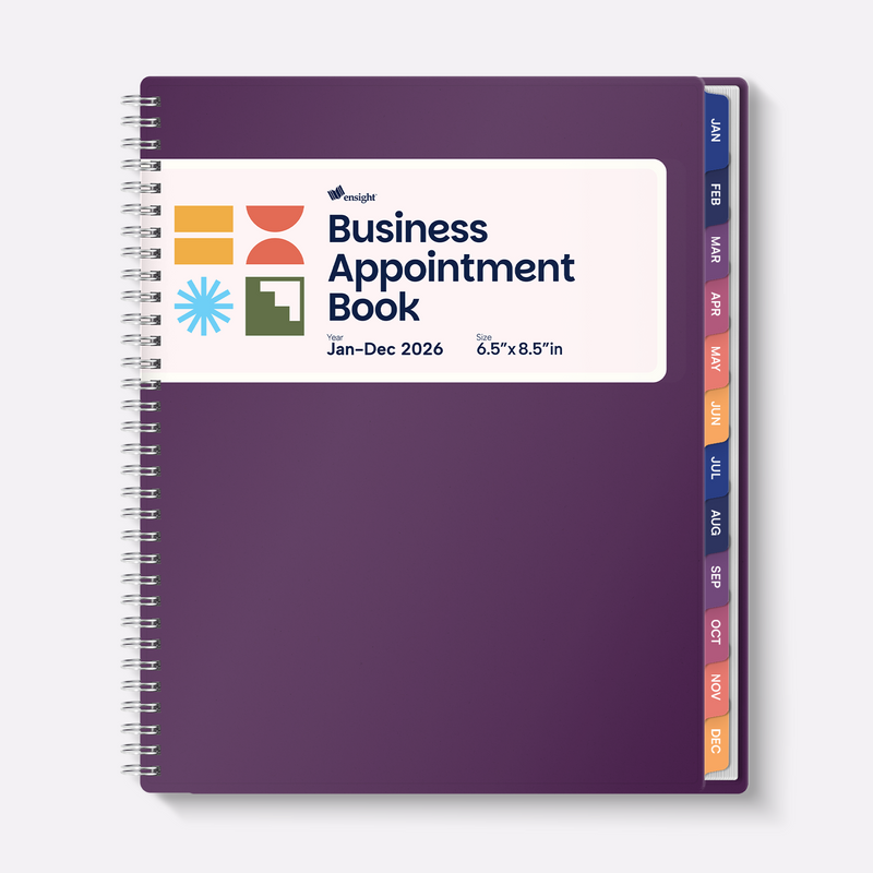 2026 Jan-Dec Appointment Book & Planner
