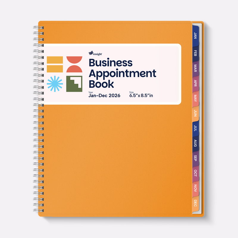 2026 Jan-Dec Appointment Book & Planner