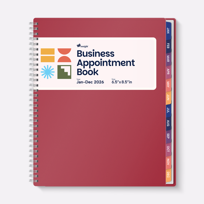 2026 Jan-Dec Appointment Book & Planner