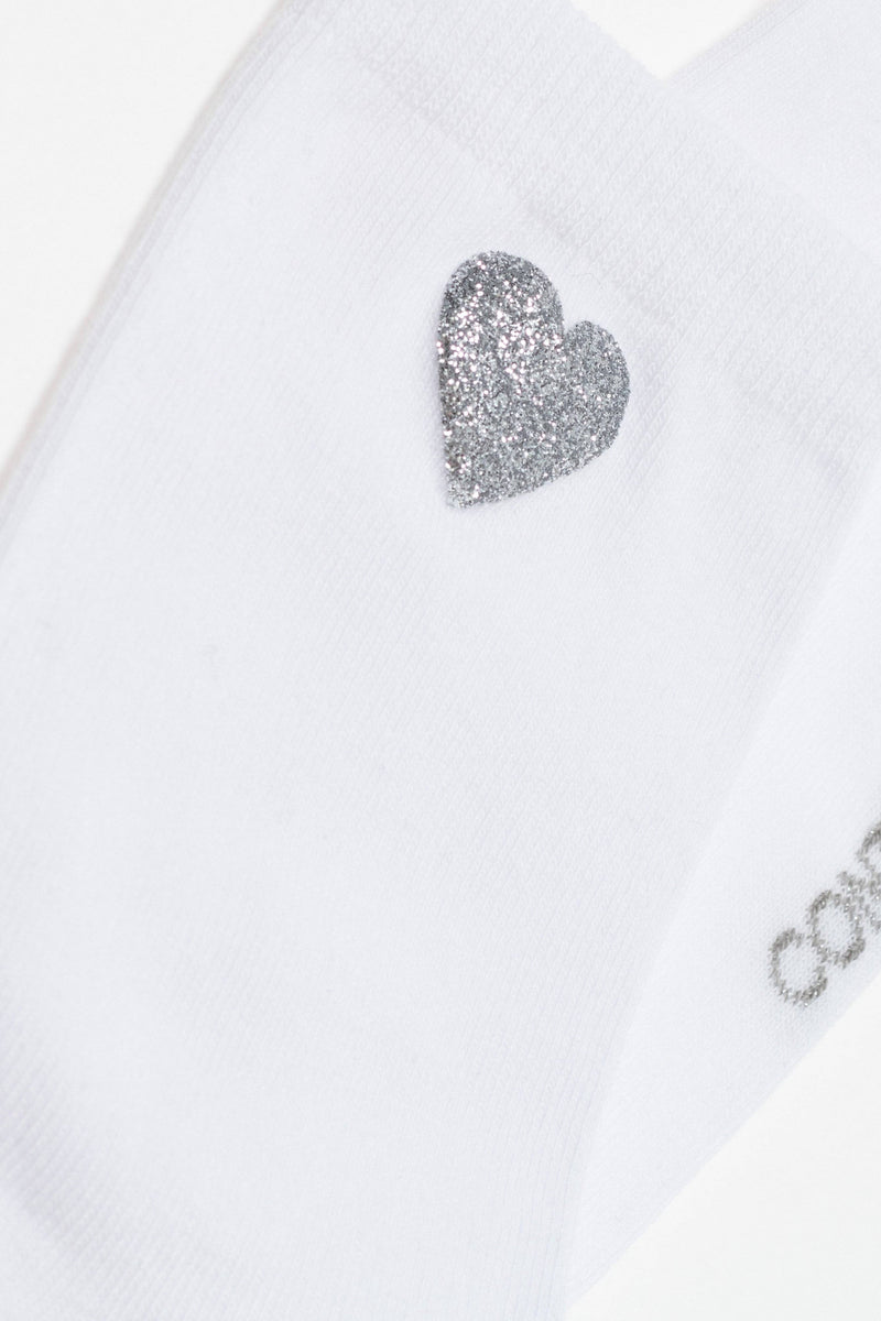 Cotton Socks Conte Classic 427 - Shimmering Heart Pattern