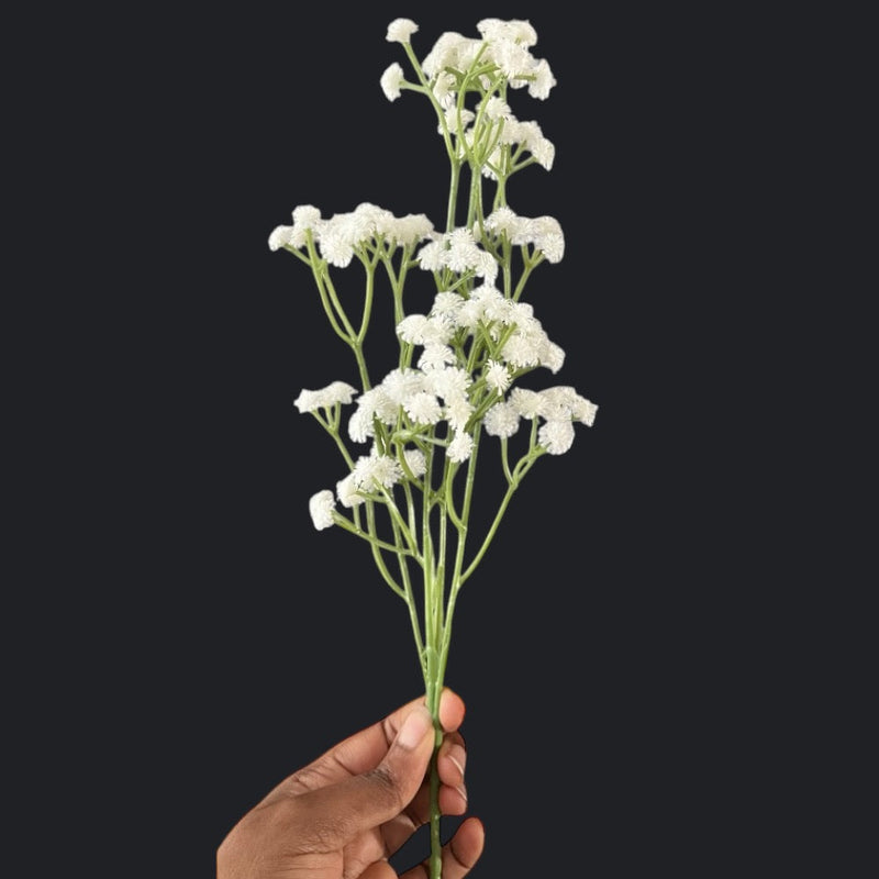 Baby’s Breath Flowers - Faux Gypsophila Elegans for Decor