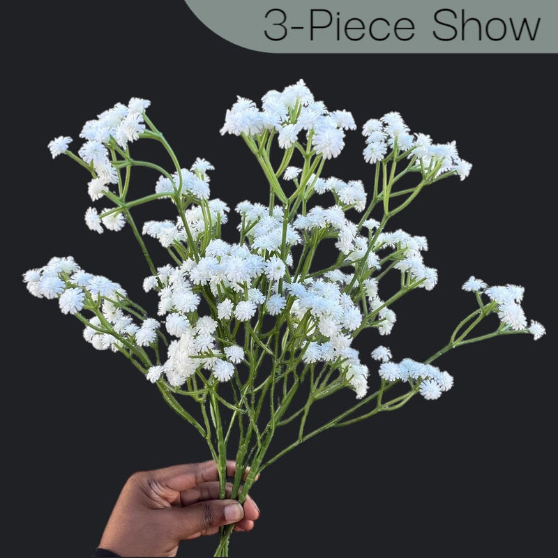 Baby’s Breath Flowers - Faux Gypsophila Elegans for Decor